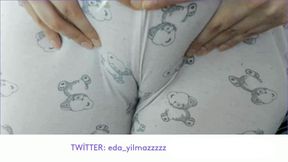 Camel Toe in Pyjama