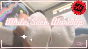 WHITE SOCK WORSHIP PIXEL RIP OFF