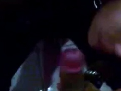 Indonesian Babe Leily Sucks White Cock for Mouthful of Cum