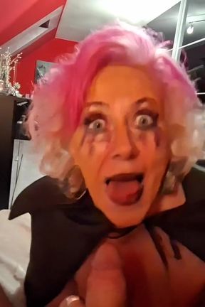 Tears Streaming Toe Sucking Orgasm - Mature Foot Addict Cums Hard