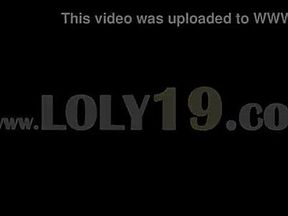 Huge vibrator in her unbelievable pussy