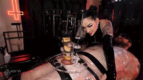 The 7 Mortal Sins: Sloth [HD] (Milking Machine, Bondage) | Lady Vi and Disciple