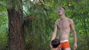 Boys At Camp - Colton McKeon hiking scene