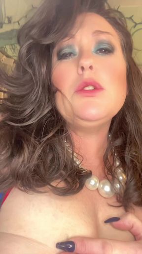 Stuffing My Dirty Mouth with My Panties While I Fingeri My Pussy for the Camera