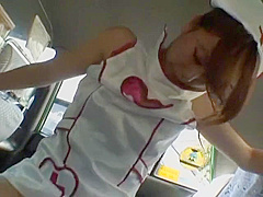 Exotic Japanese chick Hime Orihara in Incredible Car, Nurse JAV video