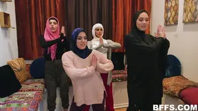 Naughty Sophia Leone Shares Delicious Cock with Her Friends Tonight