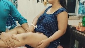 Sexy Indian mistress bangs fresh-faced servant boy hard in filthy 18yo wife role