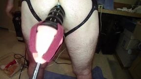 4 Toy standing sissygasm