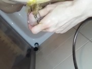 Ich beim Pissen 4