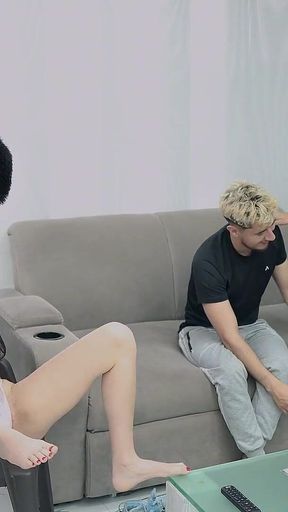 Bi Quartet! College Girl, Amateur Quartet Swingers