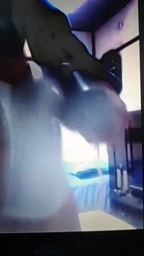 日本人男子のがまん汁びしょ濡れ電マオナニー