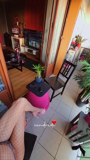 👻SnapTaQuiet Pussy on the Balcony. [⁵Jul&sup2;⁵] VaneSsaBiTCHx French Transvestite Exhibition. PcTrvProd91 MONTGERON