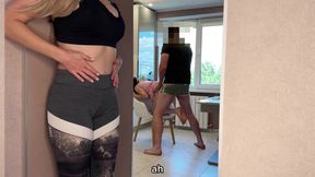 Hot Stepmom Pounced On Me And Fucked Me After My Sex With Girlfriend - Russian Amateur With Talk And English Subtitles