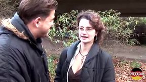 Older Woman Accepts an Offer for Sex in Public