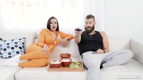 REALITY KINGS Luna Star & Xander Corvus developed the movie night to the next level