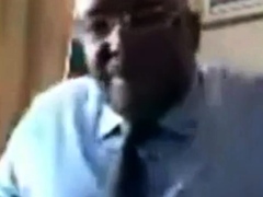 Mature Congolese Minister Daddy Barebacks His Assistant