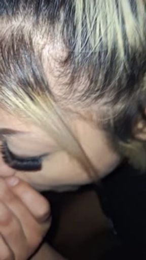 Just a quick one of a dick in my latina mouth.