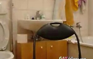 Cute Skinny Twink Plays with Big Cock