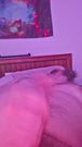 Sissy cumming solo from anal plug