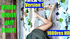 Winner Winner Leafy Dinner - barefoot version ending video 1080HD