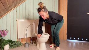 Explosive morning brownies