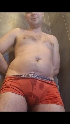 Peeing on My Belly and in My Underwear in the Shower