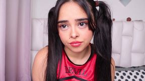 Cheerleader Girl in the Neighborhood