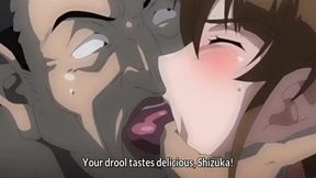 Zoku Tsuma Netori: Ikumi to Shizu - Hentai sow teacher is tied up, anal inflated and then gangbanged