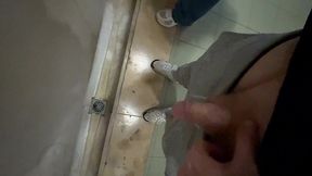 tried to play with a boy s cock at the urinal of public toilets