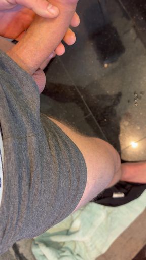 Precum BWC champion dripping early in the morning