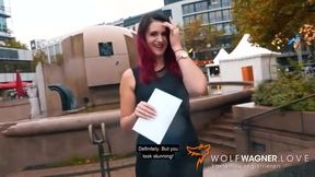 Stunning Redhead Melina May's Wild Encounter with Wolf Wagner!