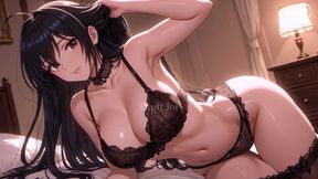 Hot Girl Shaking Her Ass and Opening Her Legs Showing Her Honeyed in Her Panties