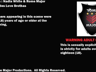 Blond Nadia White Gets Rimmed & Twat Pounded By Rome Major!