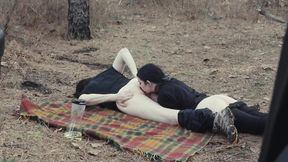 ”Roadtrip tart gets prick, piss & booty”