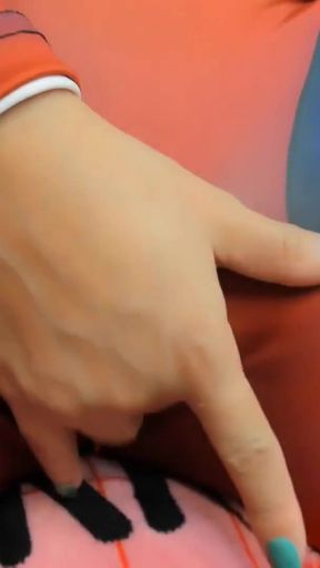 Stunning moment from "Asuka Langley cosplay ASS AND PUSSY FINGERING WITH CUM PLAY TRY NOT TO CUM"