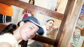 Straight Curious? First Time Glory Hole Blowjob Turns Into Hardcore Sucking – 18+
