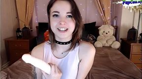 Super Hot Russian Amateur Teen with Big Tits naked on webcam