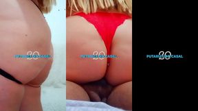 coroa rabuda faz sexo com novinho enquanto marido foi trabalhar