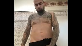 Handsome Latino Plays With His Fat Daddy Dick