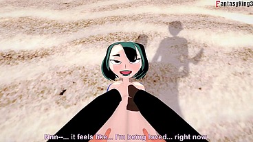 Gwen fucking on the beach - RED - Total Drama - Full & POV on Sheer & PTRN: Fantasyking3