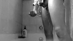 Shower jerkoff VId