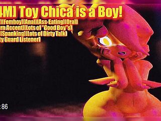 [M4M] Toy Chica is a Male!