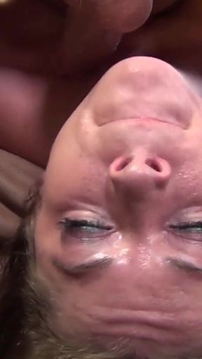 All in My Face Scene-4 Hot Brunette Sierra Miller Likes to Deepthroat a Big Cock and Facial