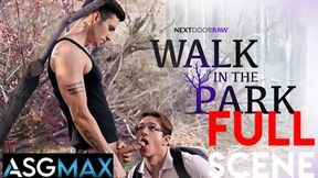 ASGMAX - FULL SCENE - Curious Tatted Stranger Has 1st Gay Fuck With Hot Jock In The Park -