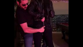 Cherry gets her tight jeans spanked
