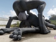 HALO Alien Bareback FUCKS HARD