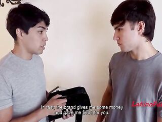 Latino Twink's Business Rencounter Turns Into Homo Breeding