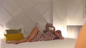 Beautiful Blonde Mature Wife Enjoys Sex Dressed