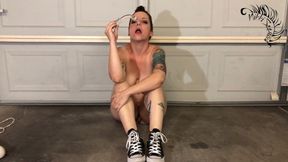 Squirting All Over My Sneakers
