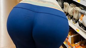 Whale Tail Spanked Raw, Juicy Cheeks Exposed in Public, Bottom Begs